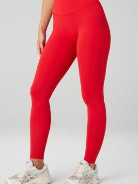 Fabletics Red High-Rise Active Leggings - Women